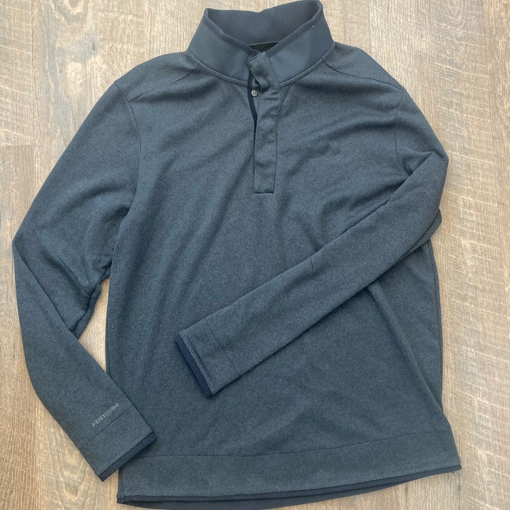 UnderAmour | Mens Golf Storm Cold Gear Fleece 1/4 Snap Pullover
